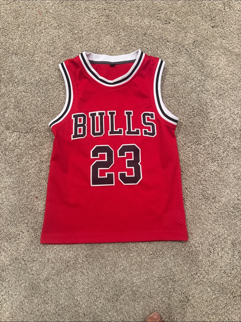 Youth size medium bulls jersey
